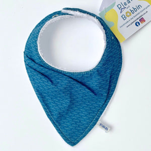 Blue  Super Comfy Bandana Bib