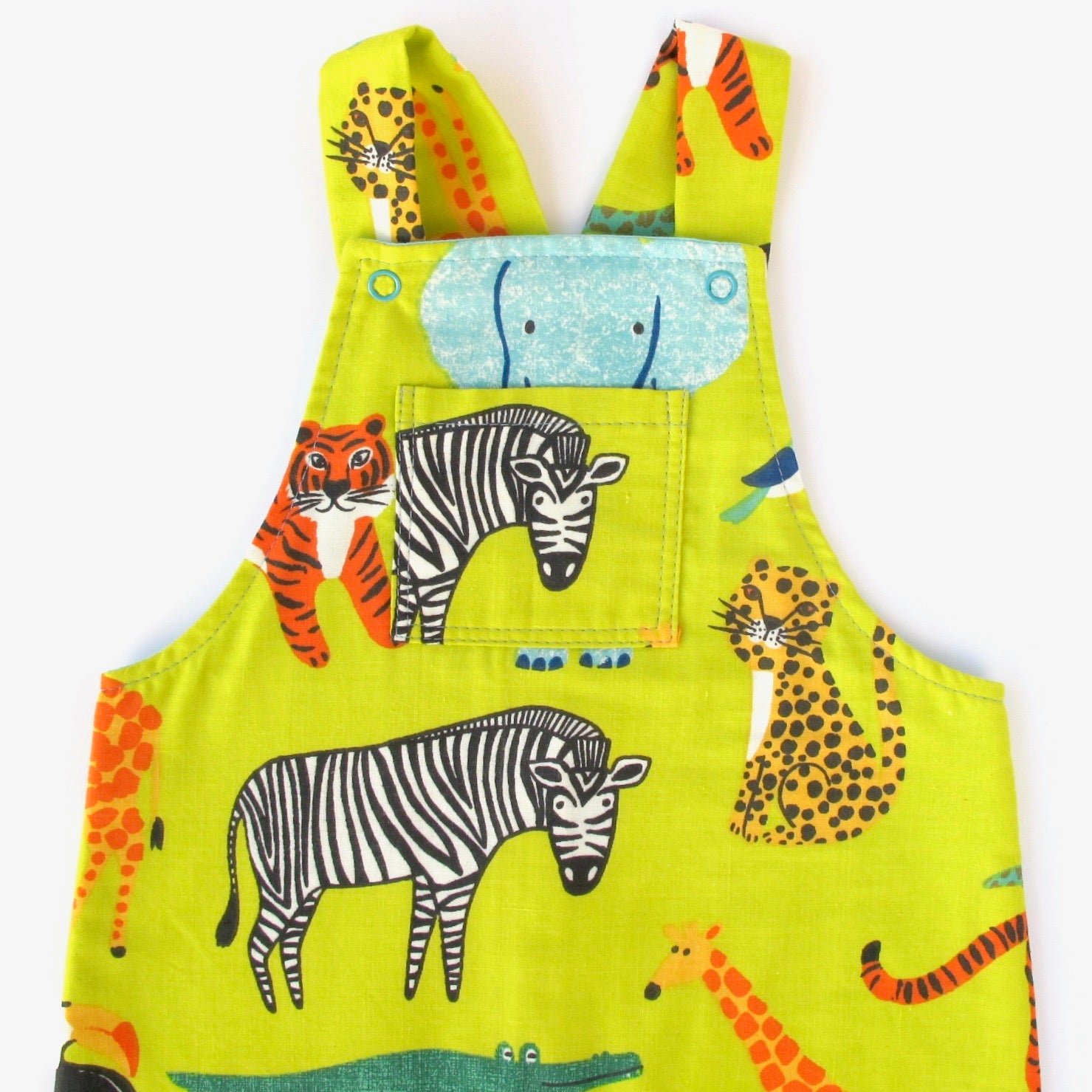 Jungle-Tastic Animal Dungarees