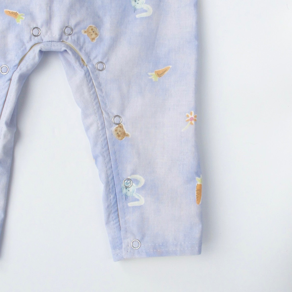 Blue Rabbits and Teddies Dungarees